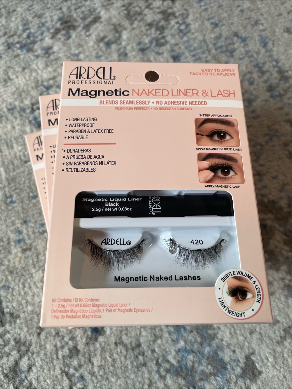 Ardell Magnetic Naked Liner & Lash Kit 3-pack